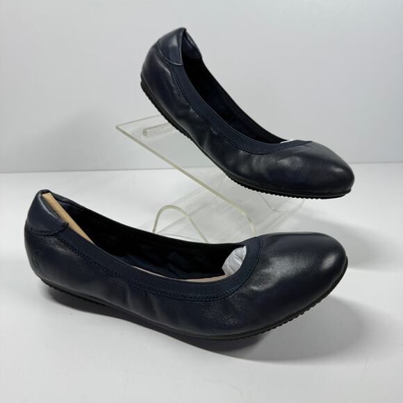 NIB • Lands End Women's Comfort Elastic leather Ballet
Size: 11W - Picture 1 of 8